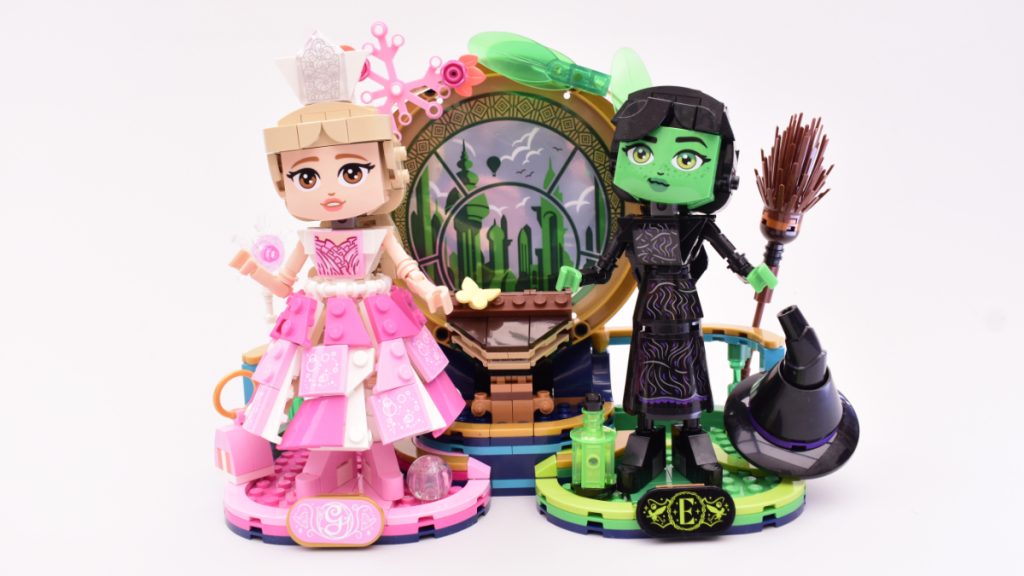 LEGO Wicked 75682 Elphaba Glinda Figures review featured image 1024x576
