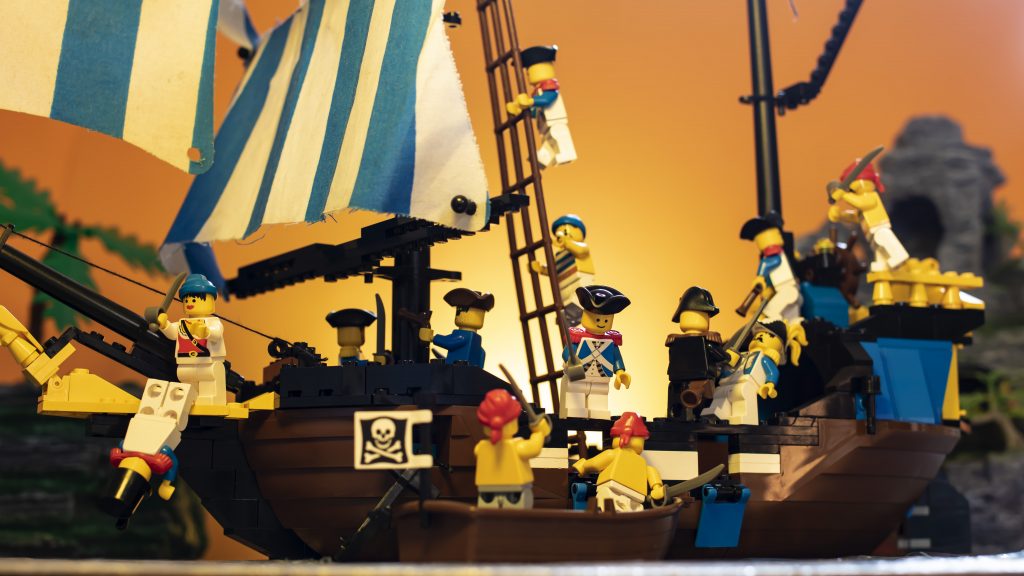 Photographing LEGO Pirates at 30: Adventure on the high seas