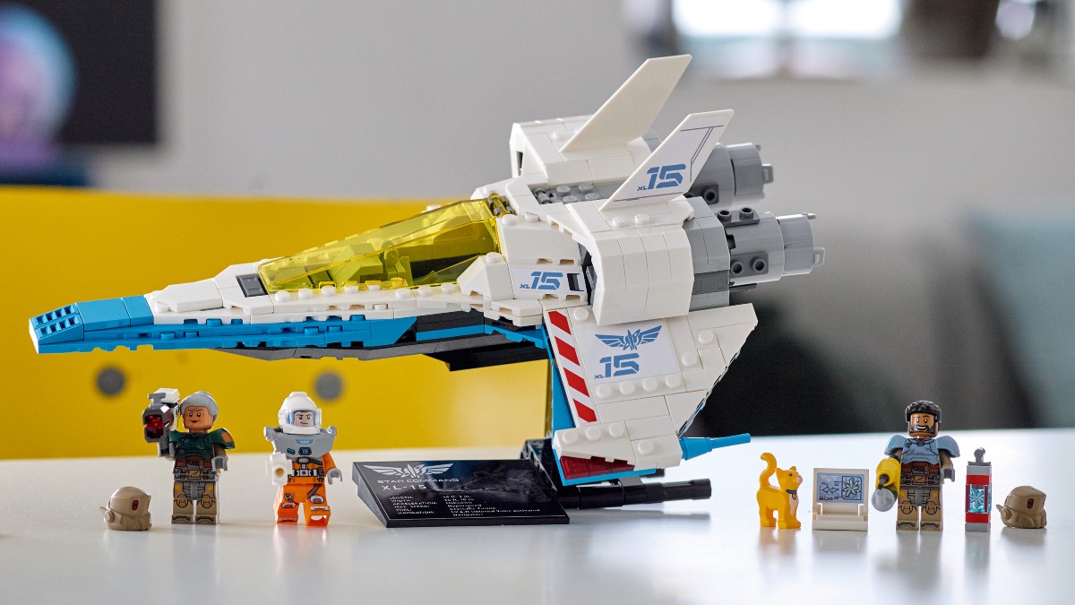 Disney and Pixar's Lightyear Clip showcases LEGO source material