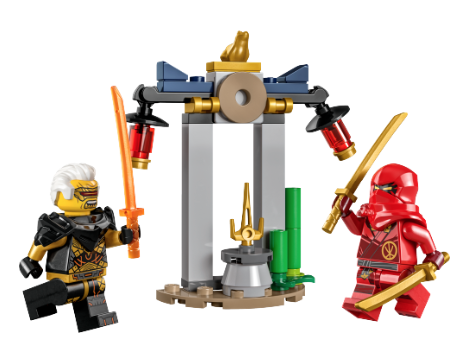 LEGO NINJAGO 30650 Kai and Raptons Temple Battle